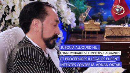 Le registre du casier judiciaire de M. Adnan Oktar montrant qu'il a été acquitté de toutes les accusations à son encontre