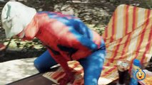 SPIDERMAN & VENOM Fun Kids Video, Venom Tricks Spidey Who Gets a Tummy Ache, Funny Superhero Movie