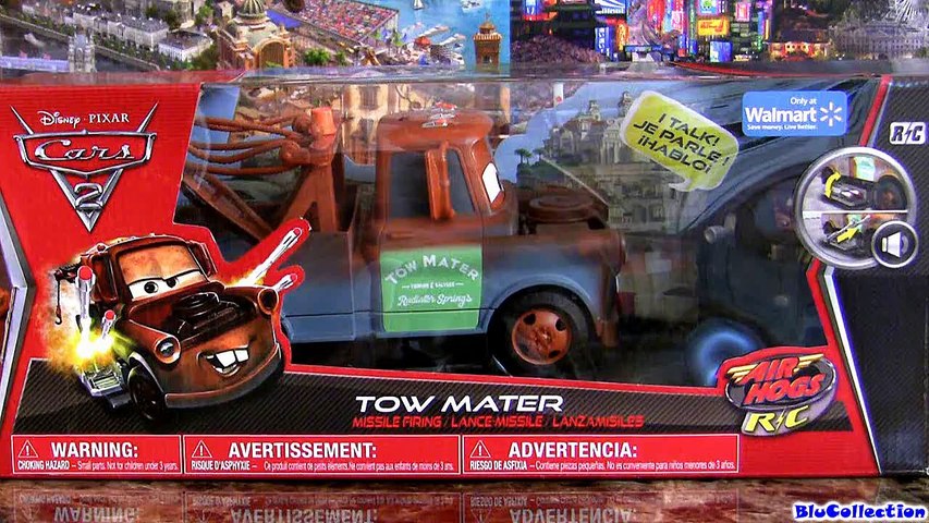 Air Hogs Tow Mater Missile Firing CARS 2 Remote Control Disney Talking Toy  Review by Blucollection - video Dailymotion