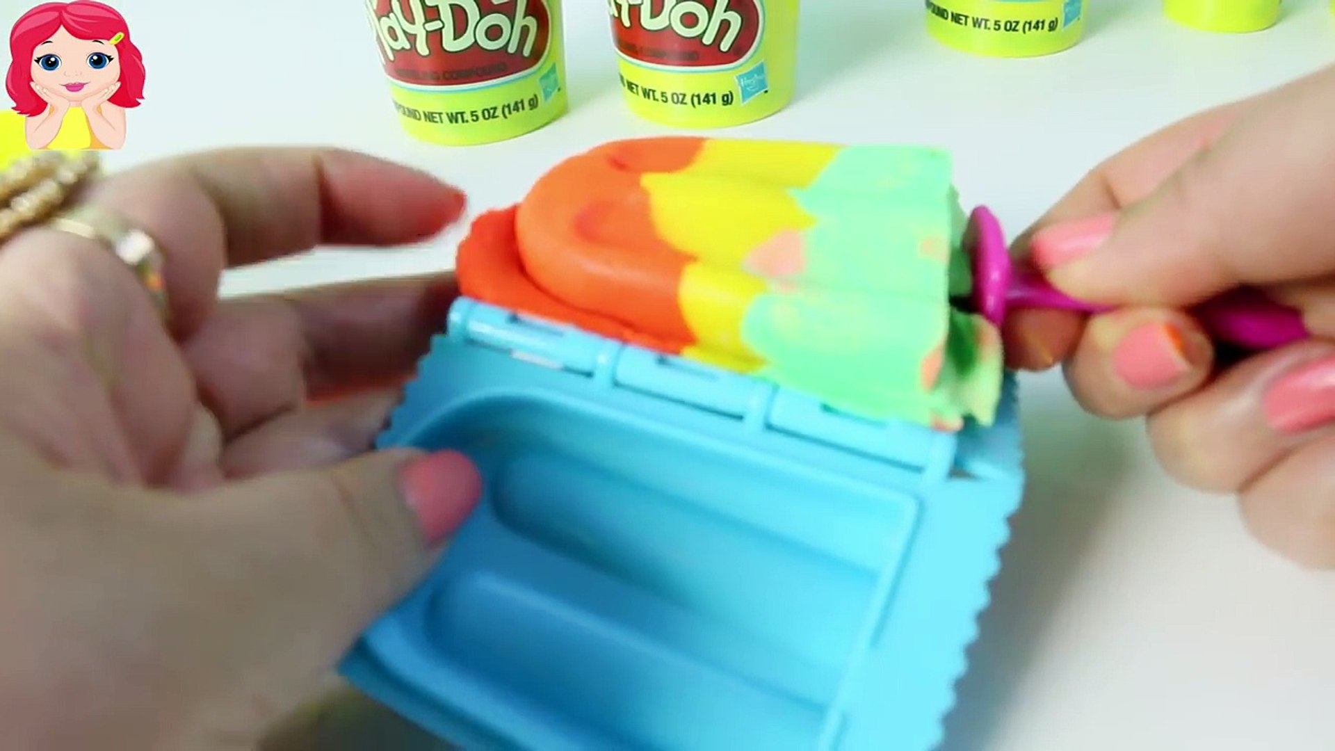 Paletas de Plastilina| Play Doh Colorful Popsicles Play Doh en Español –  Видео Dailymotion