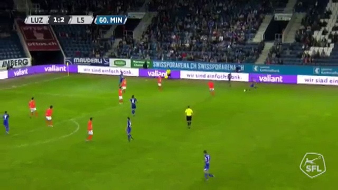 Luzern 2:2 Lausanne (Swiss Super League. 23 September)
