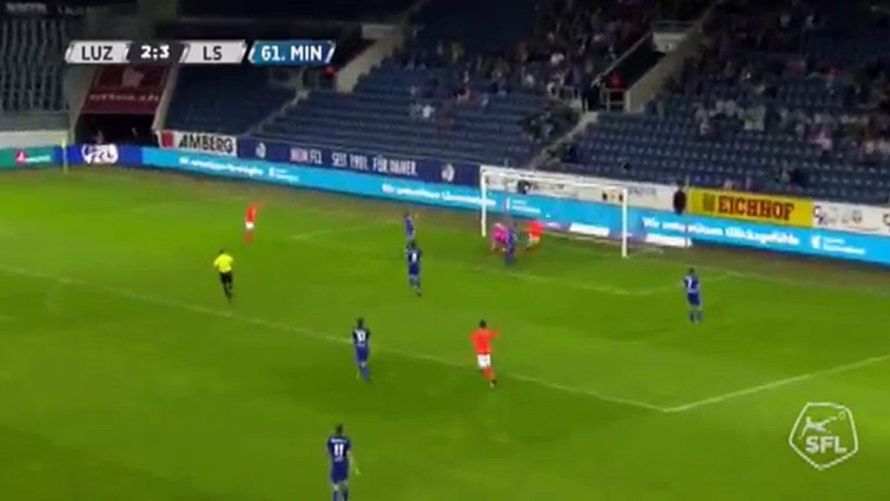 Luzern 2:3 Lausanne (Swiss Super League. 23 September)