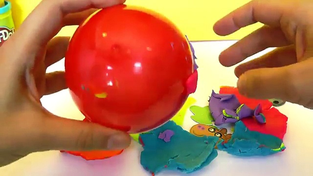 HUEVO SORPRESA PEPPA PIG clay buddies, Princesas Disney, Mickey Mouse, Lalaloopsy. video e