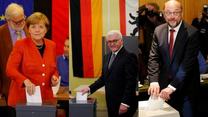 Bundestagswahl: Die Kandidaten stimmen ab