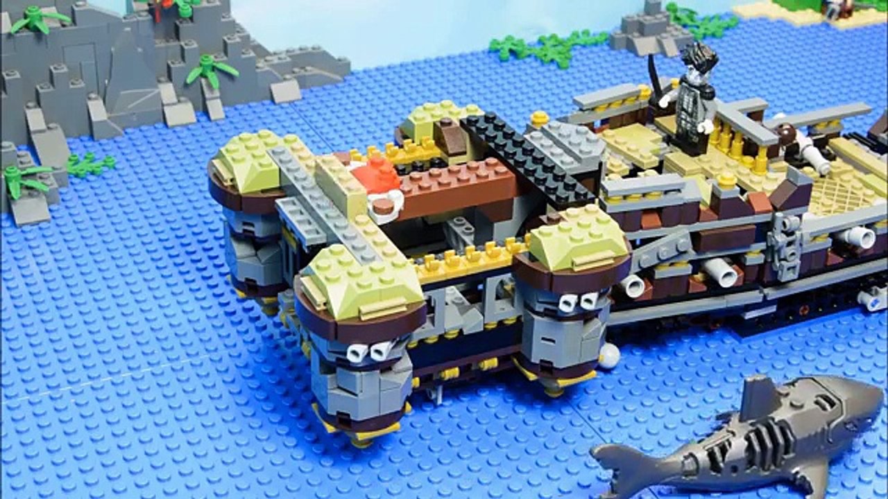 Silent Mary 71042 Lego Pirates of the Caribbean Stop Motion review