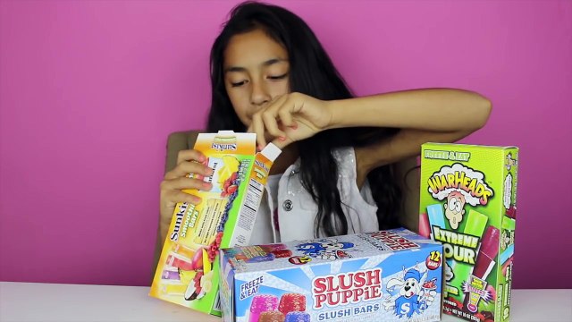 War Heads Extreme Sour Freezer Pops Slush Puppie & Smoothie Slush Bars Taste| B2cutecupcakes