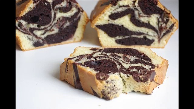 Recette de gâteau au yaourt marbré Marble cake recipe