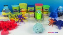 Play Doh Diggin Rigs Pyramid Wheel Loader- Cutter Roller- mighty machines construction vehicles toys