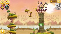 Angry Birds Seasons Fairy Hogmother Golden Egg #69 #70 #71 Big Mushroom Walkthrough