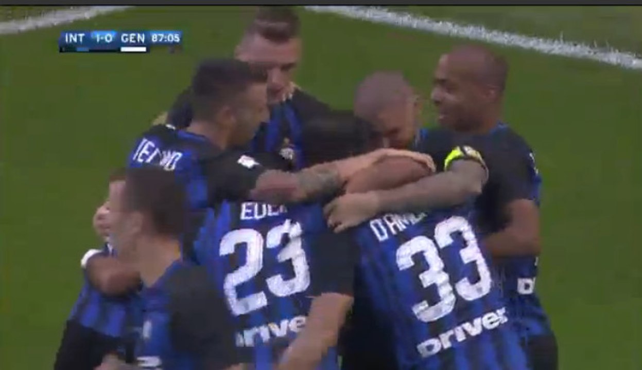 Danilo D'Ambrosio Goal HD - Inter Milan 1-0 Genoa 24.09.2017
