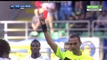 Stephane Omeonga  Red Card Goal HD - Inter 1-0 Genoa 24.09.2017