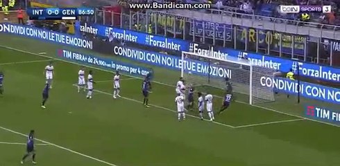Résumé Inter Milan 1-0 Genoa But Danilo D'Ambrosio - 24.09.2017