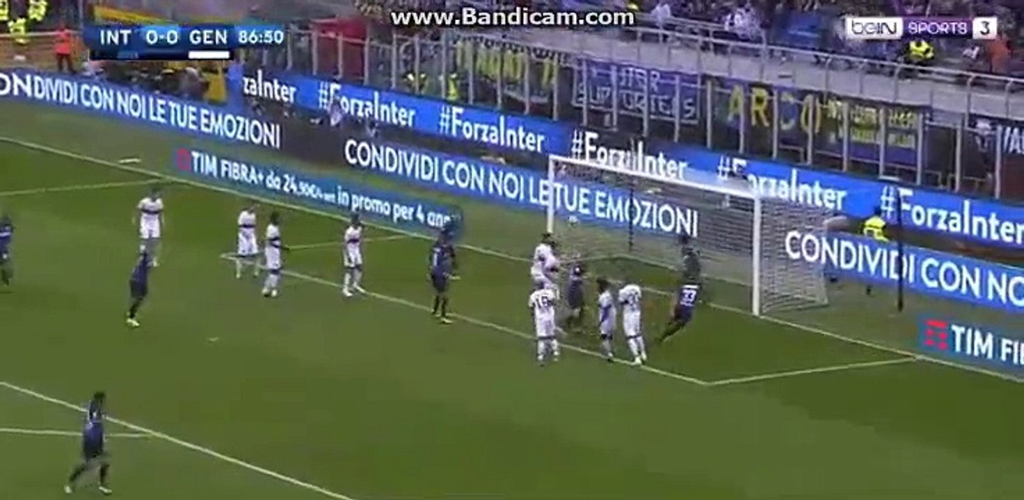 Résumé Inter Milan 1-0 Genoa But Danilo D'Ambrosio - 24.09.2017