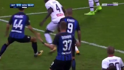 Inter Milan vs Genoa 1-0 D'Ambrosio Goal  24.09.2017 (HD)