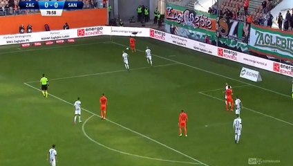 Jarosław Kubicki Goal HD - Zaglebie 1-0 Sandecja Nowy S. 24.09.2017