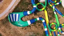 Os Melhores Toboáguas do Mundo - Water Park Ride Slide - Water Park Video for Kids - Water Slide at