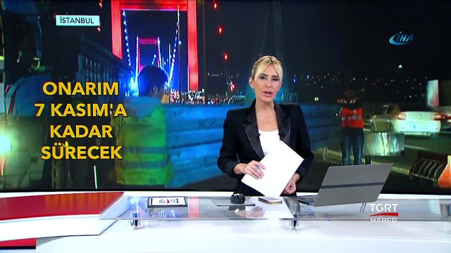 FSM Köprüsü'ndeki Çalışma Başladı