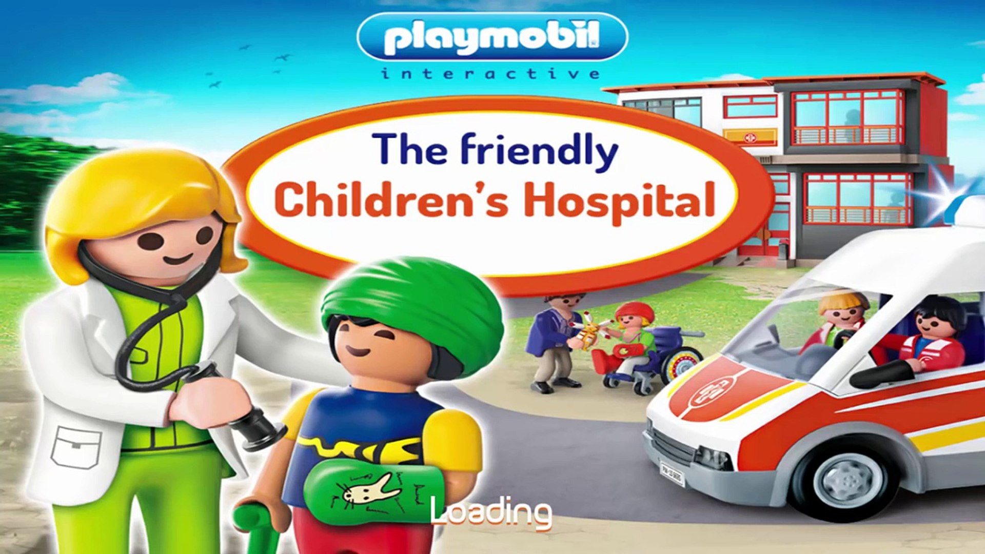 playmobil children's hospital game