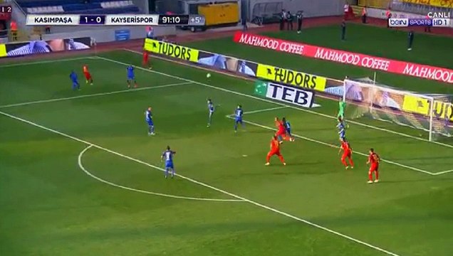 Atila Turan Goal HD - Kasimpasa 1-1 Kayserispor 24.09.2017