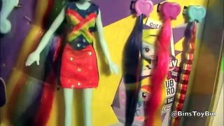 Equestria Girls Radical Hair RAINBOW DASH Deluxe My Little Pony Doll Review! by Bins Toy Bin