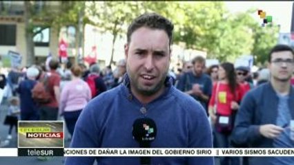 Franceses exigen la derogatoria de la reforma laboral de Macron