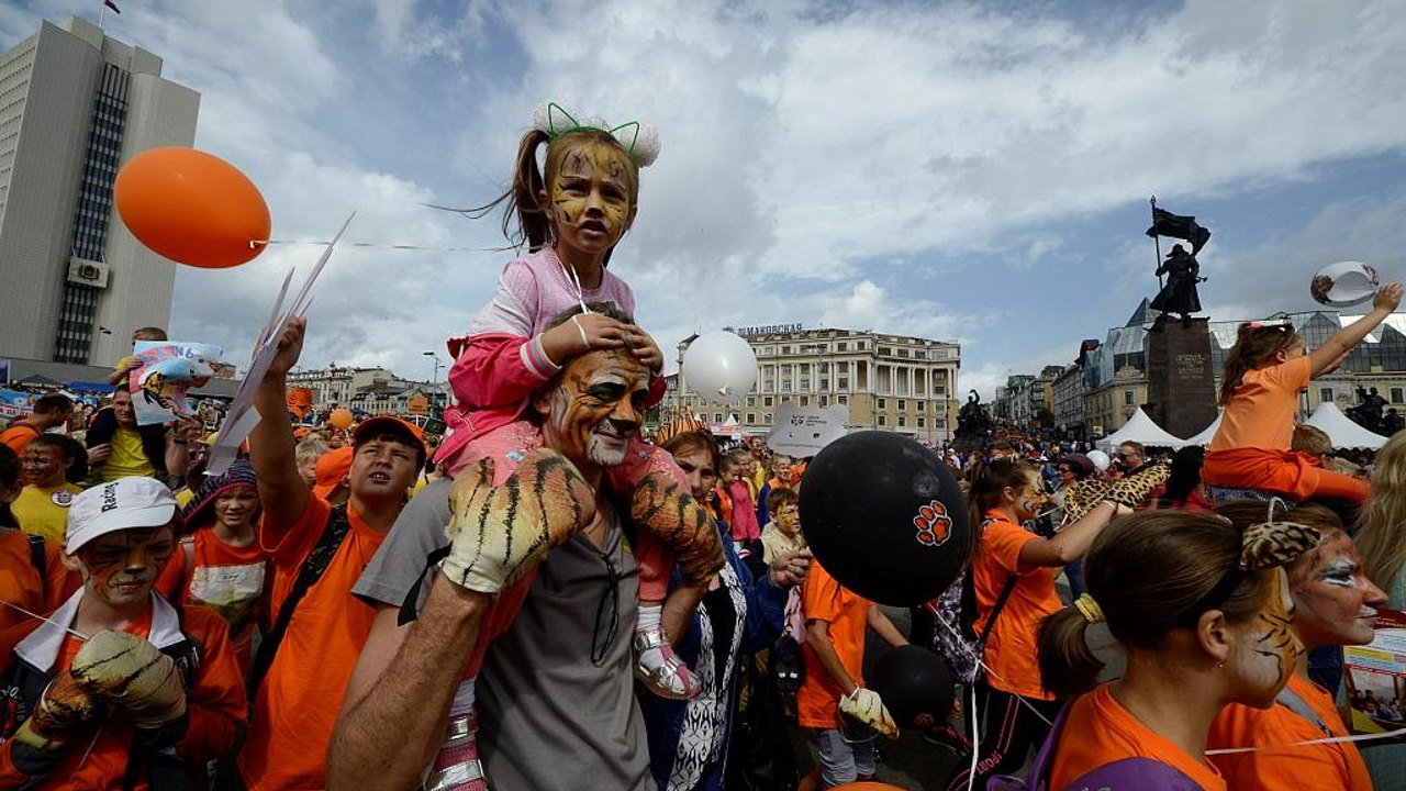 Wladiwostok: Festival für den Schutz des Sibirischen Tigers