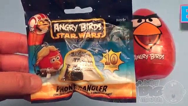 Angry Birds Surprise Eggs Learn Sizes Big Bigger Biggest! Opening Eggs with Toys and Candy! Part 3