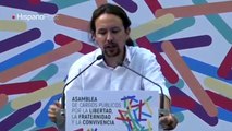 Iglesias: La solución a situación en Cataluña pasa por enviar a PP y C's a la oposición