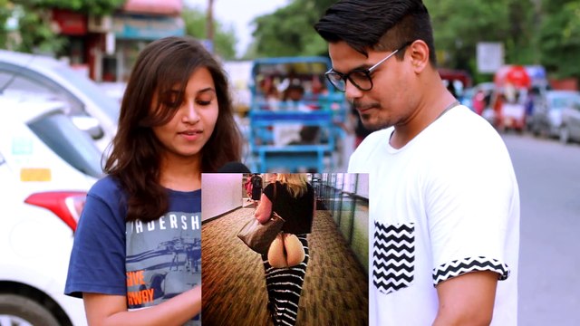 Dirty Mind Test On Girls In Delhi - Girls Reaction On Double Meaning Images - Gandi Baat - NoisyGeek