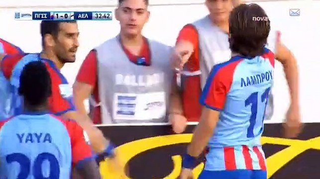 1-0 Lazaros Lamprou Goal - Panionios 1-0 AEL Larisa 24.09.2017