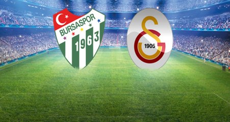 Bursaspor - Galatasaray Maçında Üçüncü Gol Geldi! Canlı Anlatım