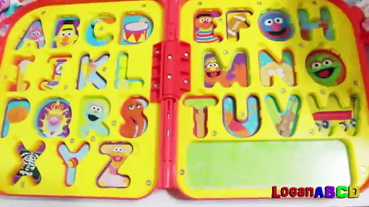 Learn ABC Alphabet with Sesame Street Elmo on the go ABC Puzzle