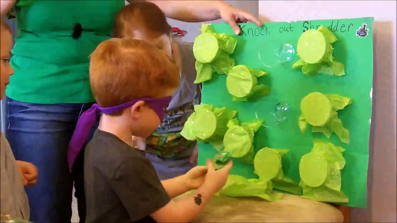 6 TMNT party games for young children