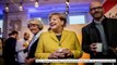 German election: Merkel holds onto leadership but far-right wins first seats since WW2