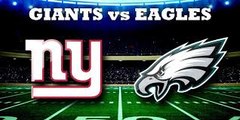 NFL New York Giants VS Philadelphia Eagles LIVE STREAM