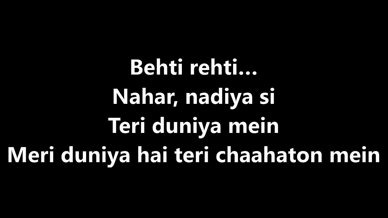 Agar Tum Saath Ho + Maahi Ve Lyrics – Jubin Nautiyal – Prakriti Kakar – Abhijit Vaghani – Lyricssudh