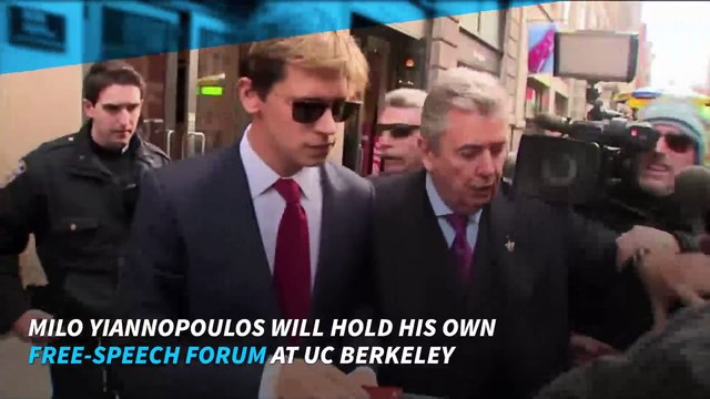 Milo Yiannopoulos to hold free-speech forum at UC Berkeley