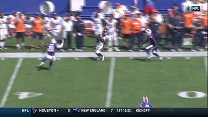 Trevor Siemian finds Emmanuel Sanders down the sideline for 29 yards
