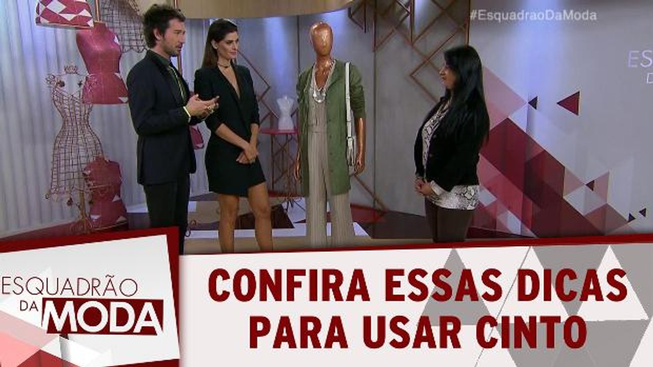 Confira essas dicas para usar cinto
