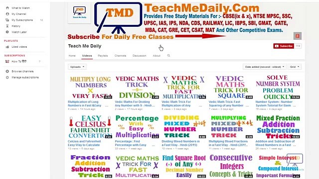 Vedic Maths Trick For Dividing Any Number by 5, 25, 125 - Hindi (2016)