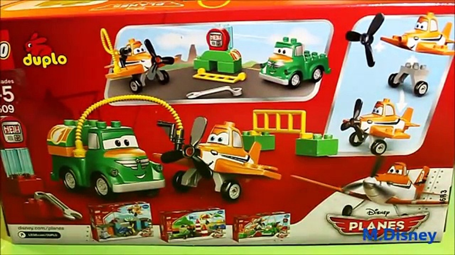 LEGO Duplo 10509 Disney Planes Dusty and Chug Playset - video Dailymotion