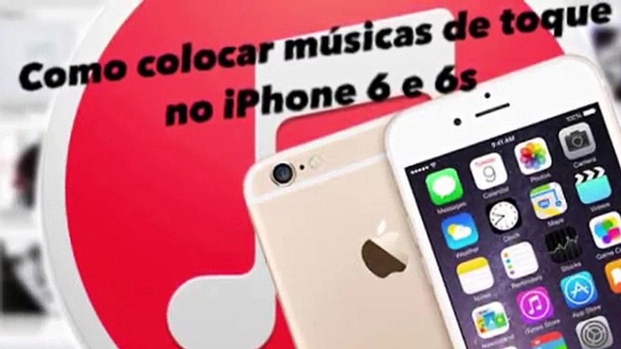 Como colocar musicas de toque no iphone 5, 6, 6s, 7 e 7