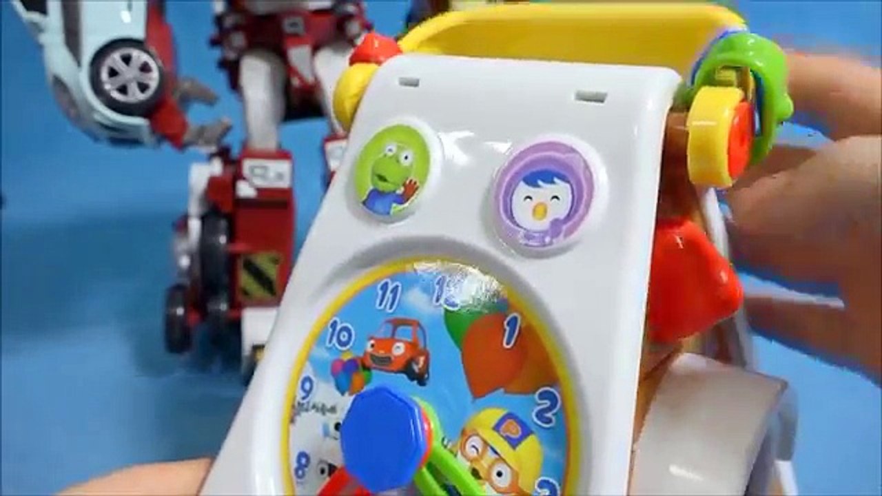 뽀롱뽀롱 뽀로로 스마트하우스 오픈박스 또봇 쿼트란 장난감 Pororo toy & Tobot