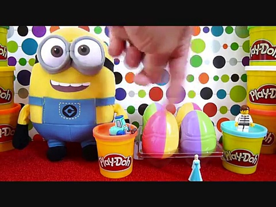 Play Doh Despicable Me 2 ! Kinder Surprise Eggs Frozen Angry Birds Hello Kitty Disney PlayDough
