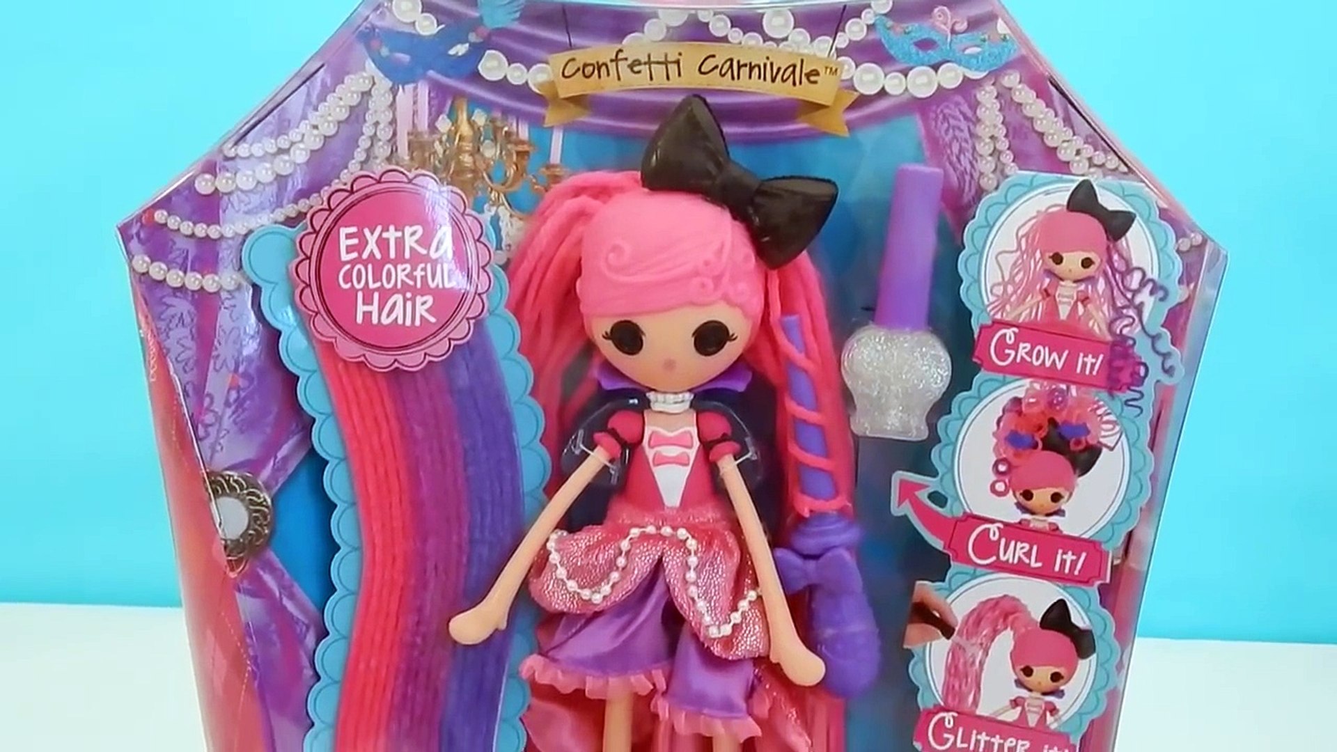 Crazy Hair Day with Lalaloopsy Girls Crazy Hair Dolls Unboxing - video  Dailymotion