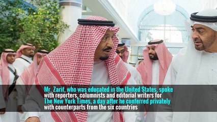 Iran Foreign Minister: If U.S. Wants New Nuclear Concessions, We Do Too