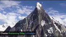 K2 Helicopter Safari in Pakistan. Breathtaking landscapes. K2 is the second highest mountain on earth. It is 8,611 metres high from sea level.