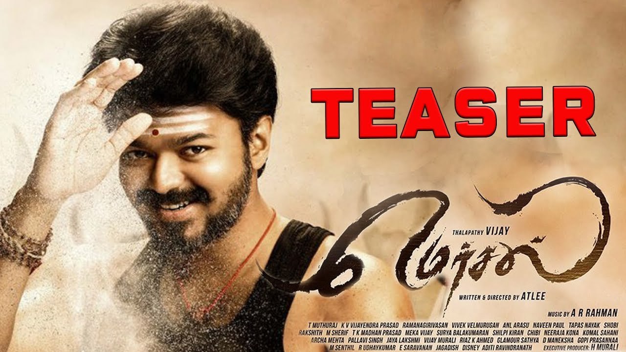 Mersal - Official Tamil Teaser  Vijay  A R Rahman  Atlee