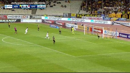 Marko Marin Goal HD - AEK Athens FC 0 - 1 Olympiakos Piraeus - 24.09.2017 (Full Replay)