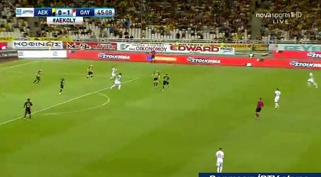 Vadis Odjidja-Ofoe Goal HD - AEK Athens FC	0-2	Olympiakos Piraeus 24.09.2017